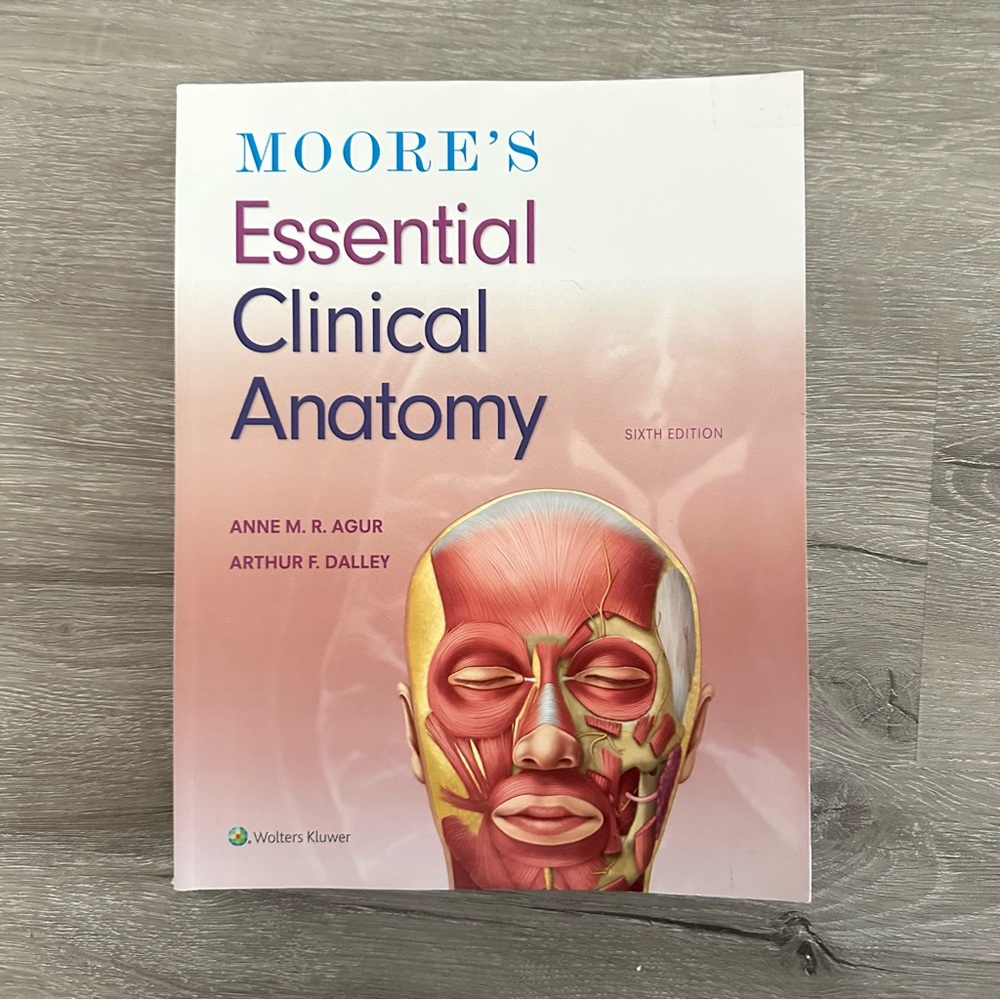 Moore’s Essential Clinical Anatomy 6th Edition